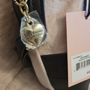 Juicy Couture velour bowler